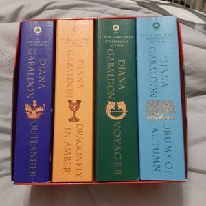 Outlander books 1-4 by Diana Gabaldon